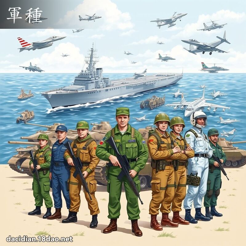 军种 - 国语大辞典配图