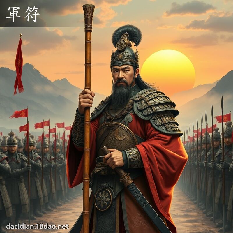 军符 - 国语大辞典配图