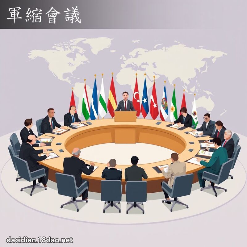軍縮會議 - 國語大辭典配圖