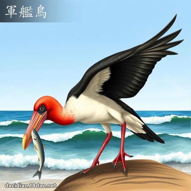 軍艦鳥 - 國語大辭典配圖