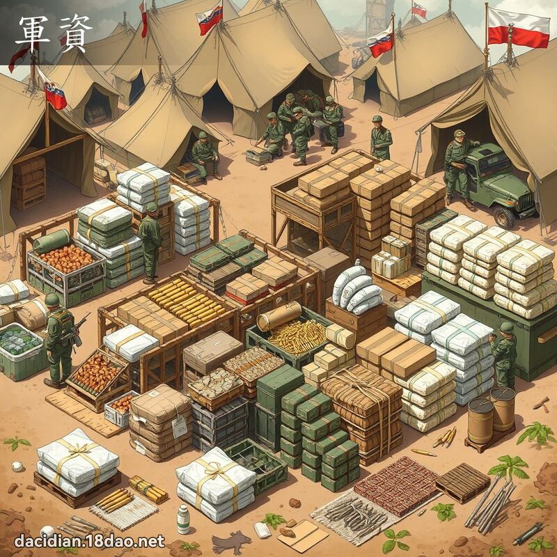 軍資 - 國語大辭典配圖