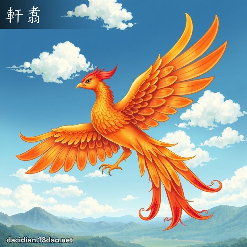 轩翥 - 国语大辞典配图