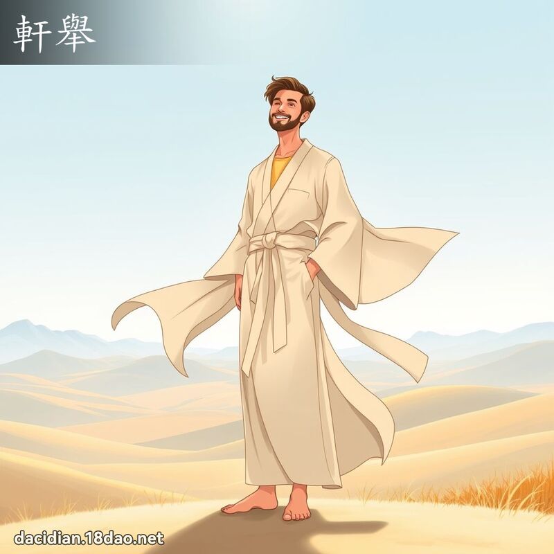 轩举 - 国语大辞典配图