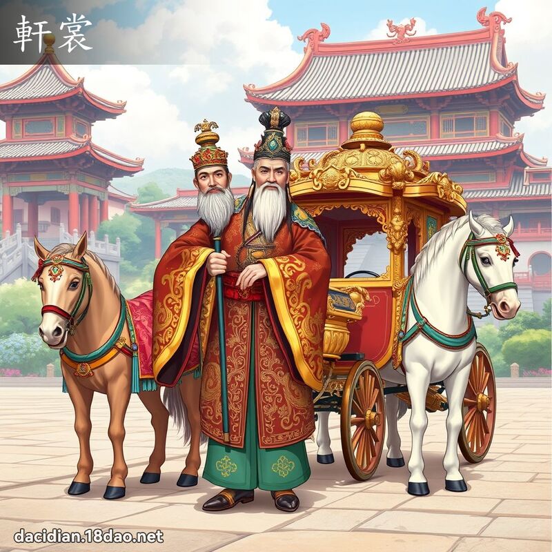 轩裳 - 国语大辞典配图
