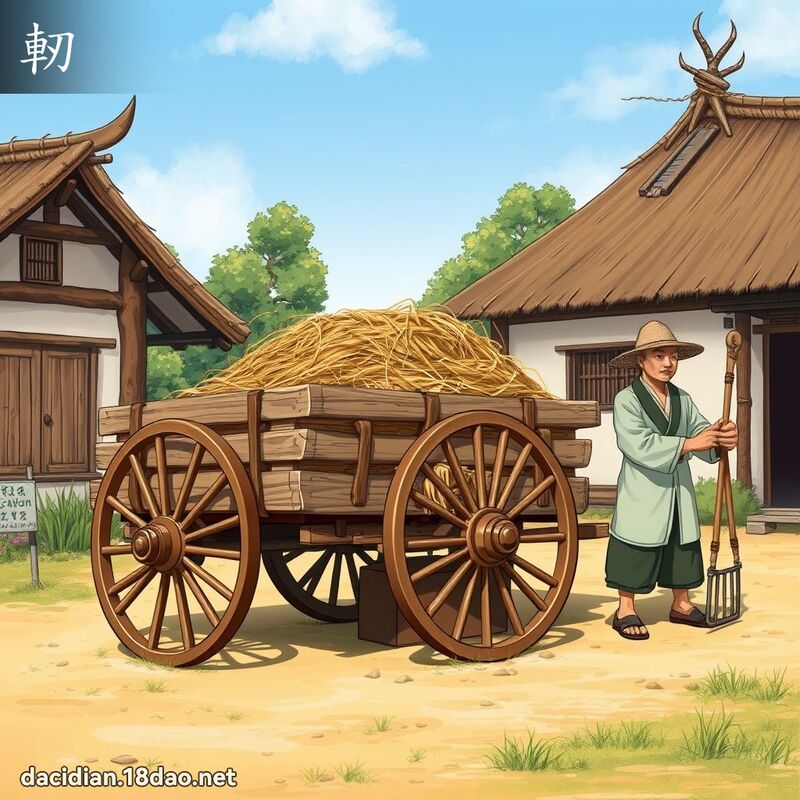 軔 - 国语大辞典配图