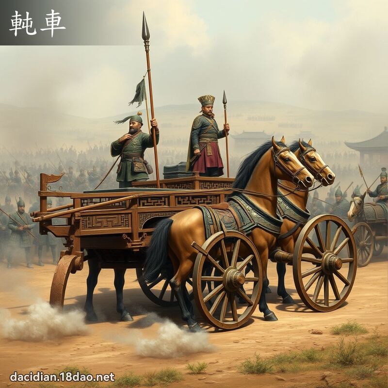 軘車 - 國語大辭典配圖
