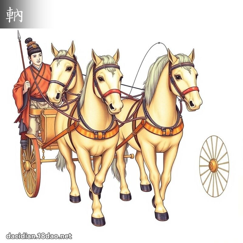 軜 - 国语大辞典配图