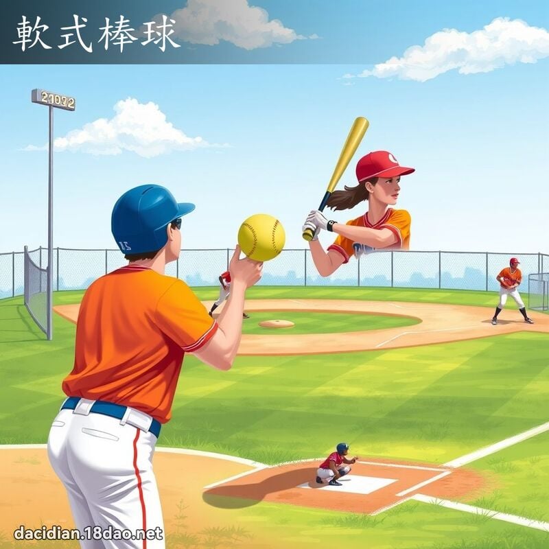 软式棒球 - 国语大辞典配图