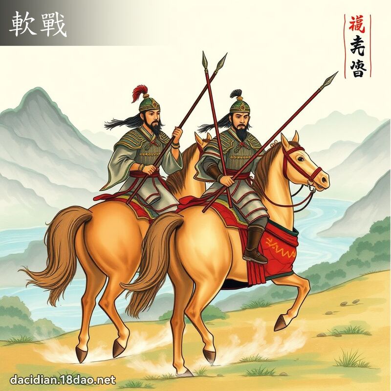 软战 - 国语大辞典配图