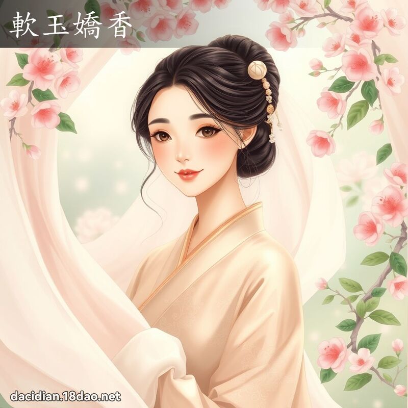 軟玉嬌香 - 國語大辭典配圖