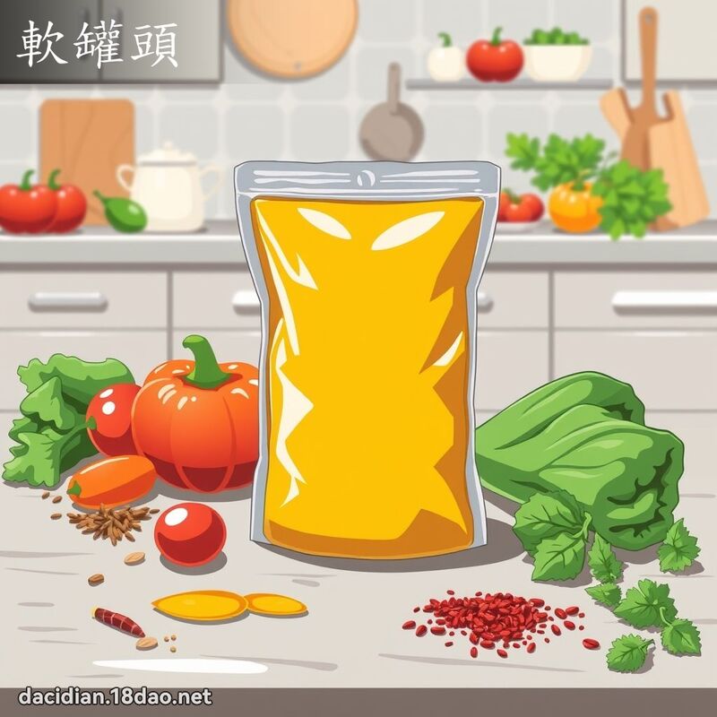 软罐头 - 国语大辞典配图