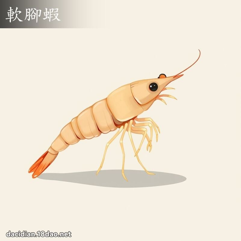 软脚虾 - 国语大辞典配图