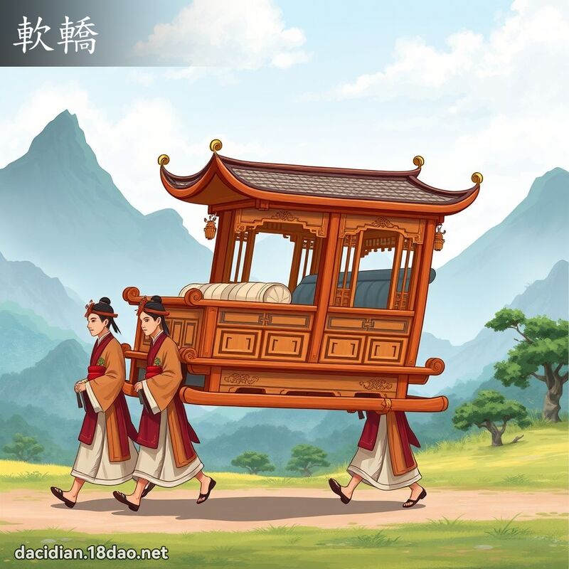 软轿 - 国语大辞典配图