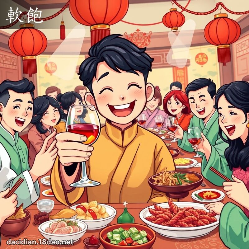 軟飽 - 國語大辭典配圖