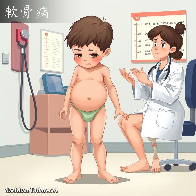 軟骨病 - 國語大辭典配圖