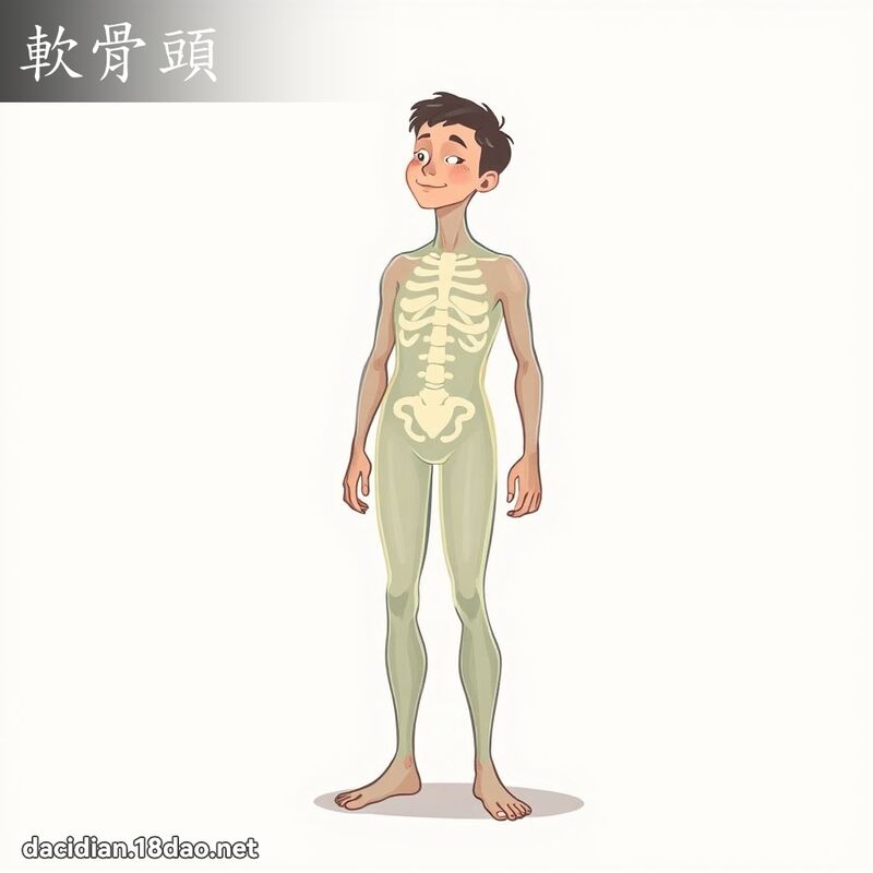 軟骨頭 - 國語大辭典配圖