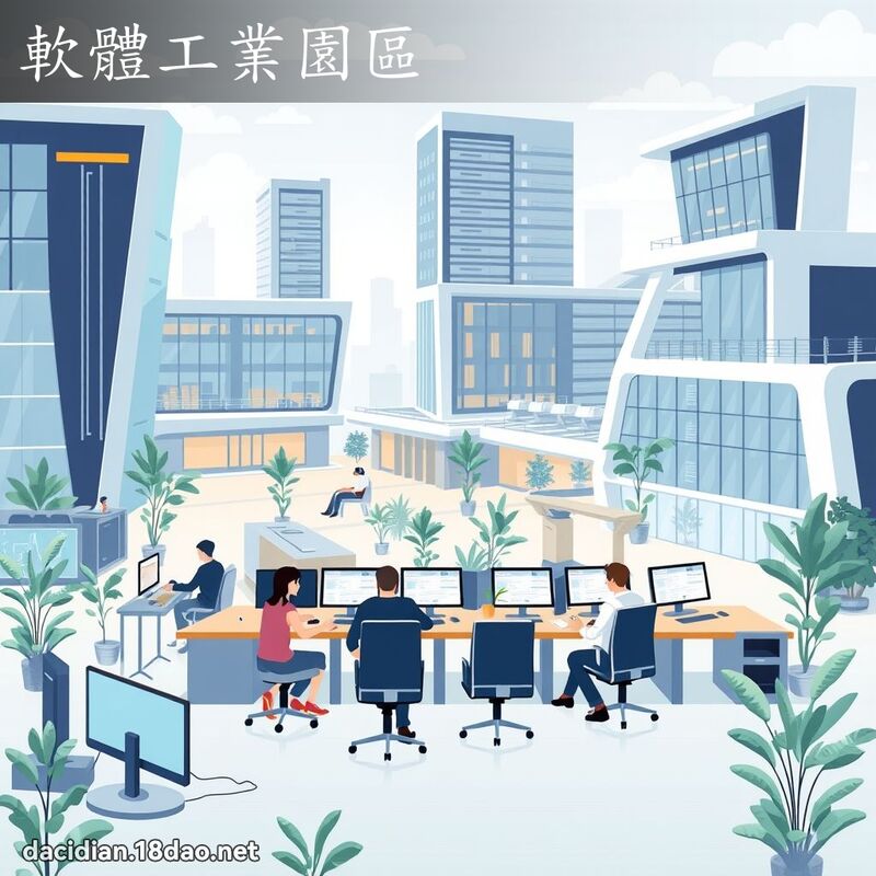 軟體工業園區 - 國語大辭典配圖