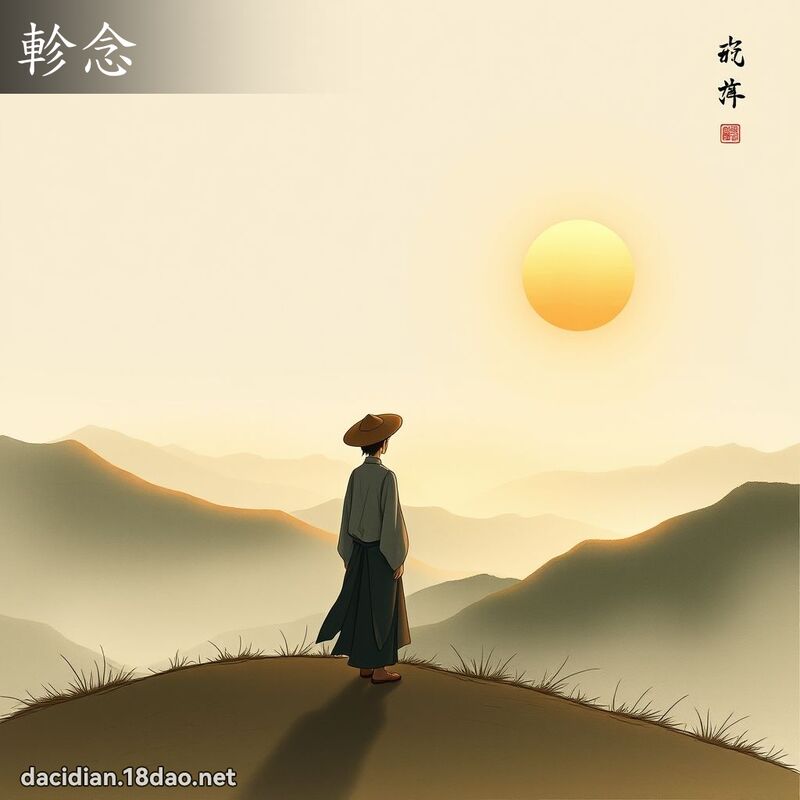 軫念 - 国语大辞典配图