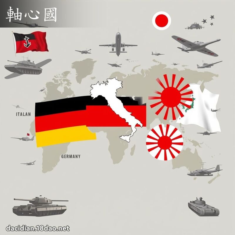 軸心國 - 國語大辭典配圖