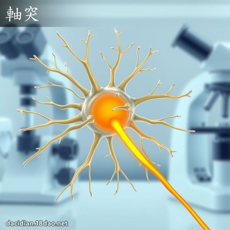 軸突 - 國語大辭典配圖