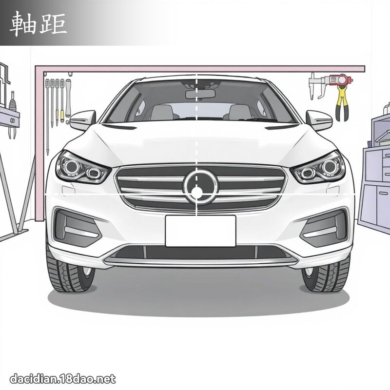 軸距 - 國語大辭典配圖