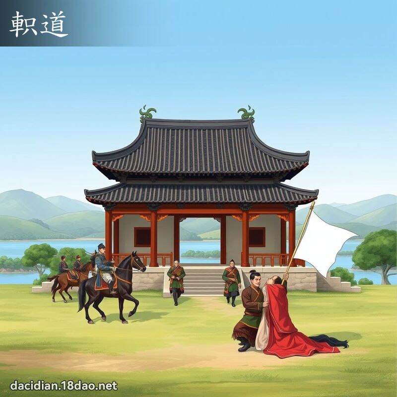 軹道 - 國語大辭典配圖