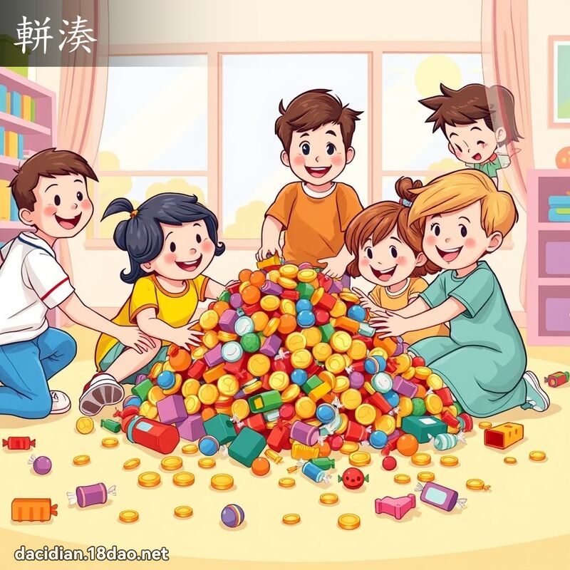 軿凑 - 国语大辞典配图
