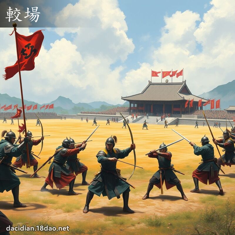 较场 - 国语大辞典配图