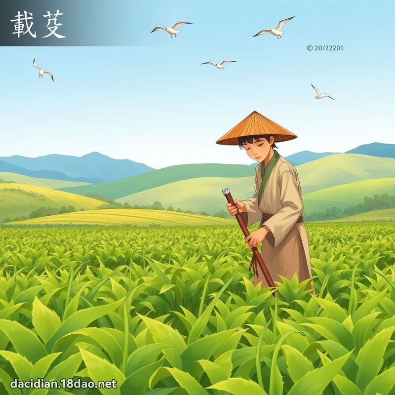 載芟 - 國語大辭典配圖