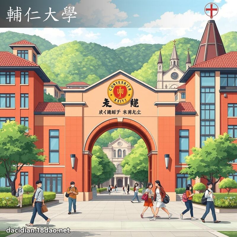 輔仁大學 - 國語大辭典配圖