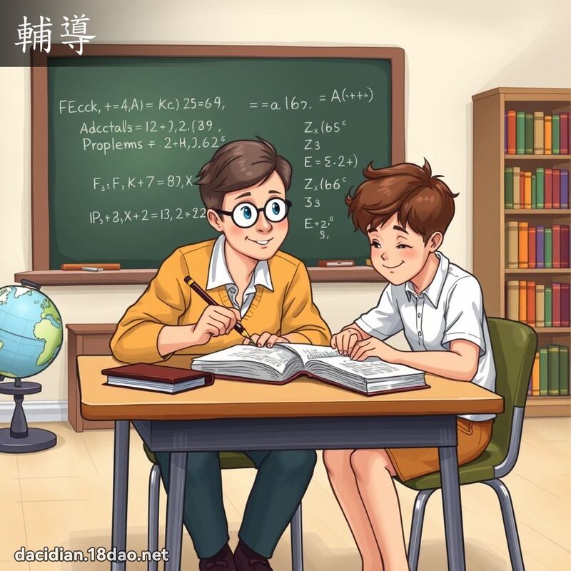 輔導 - 國語大辭典配圖