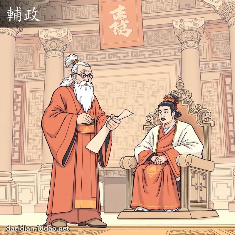 輔政 - 國語大辭典配圖