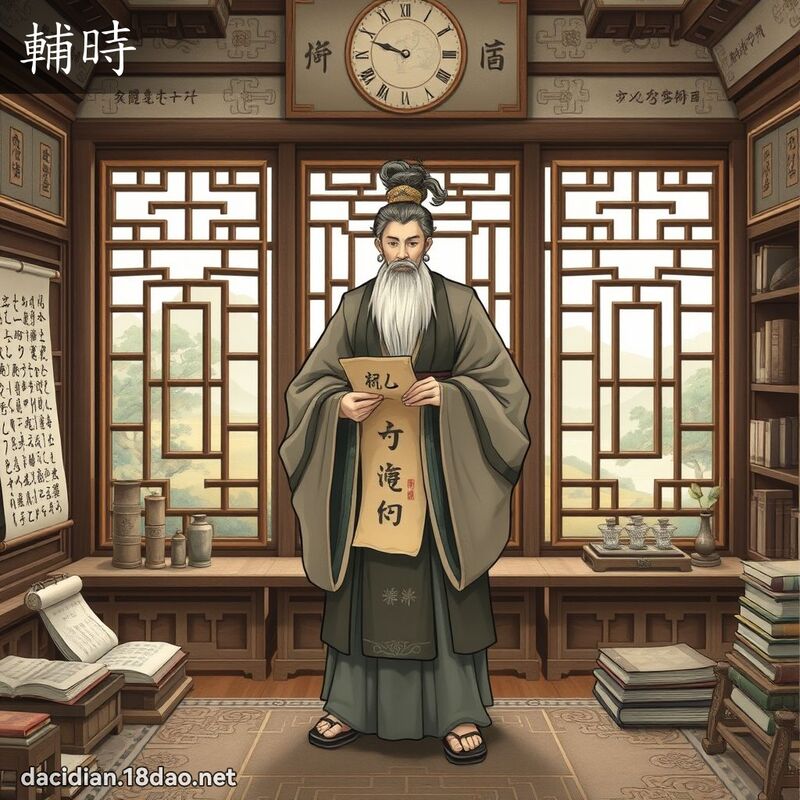 輔時 - 國語大辭典配圖
