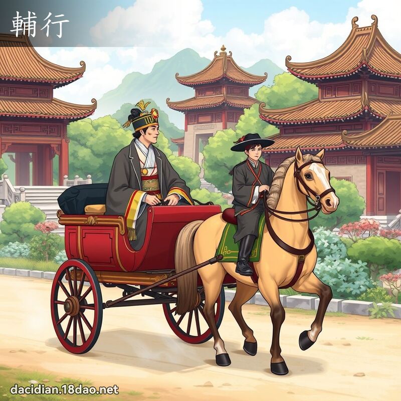 輔行 - 國語大辭典配圖