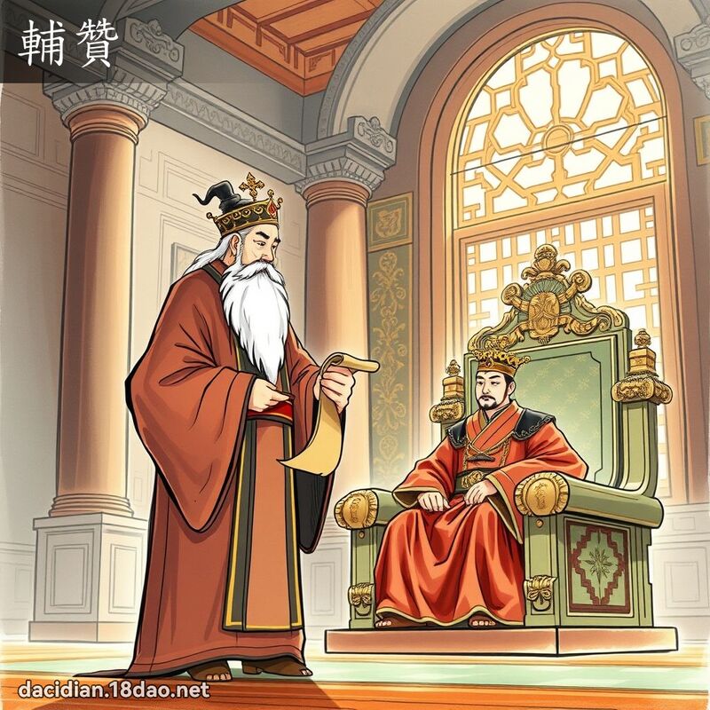 辅赞 - 国语大辞典配图