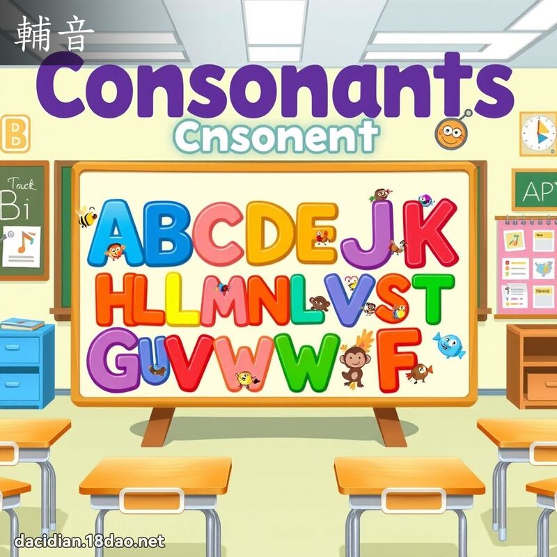辅音 - 国语大辞典配图