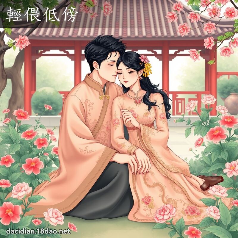 輕偎低傍 - 國語大辭典配圖