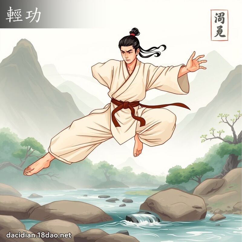 輕功 - 國語大辭典配圖