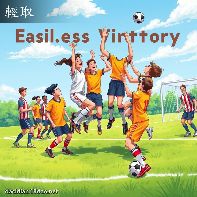 轻取 - 国语大辞典配图