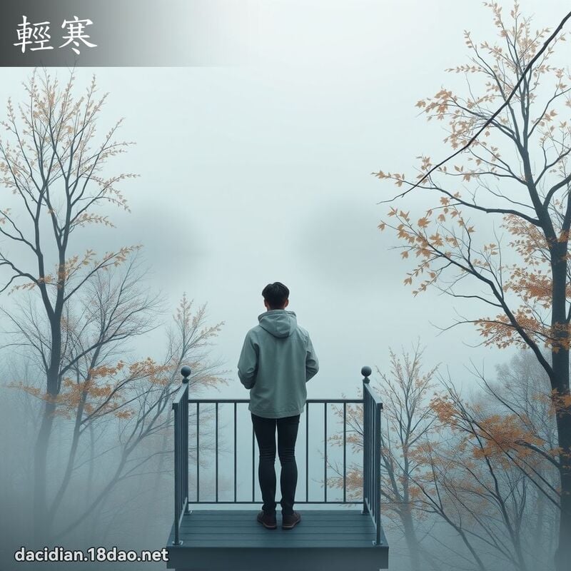 轻寒 - 国语大辞典配图