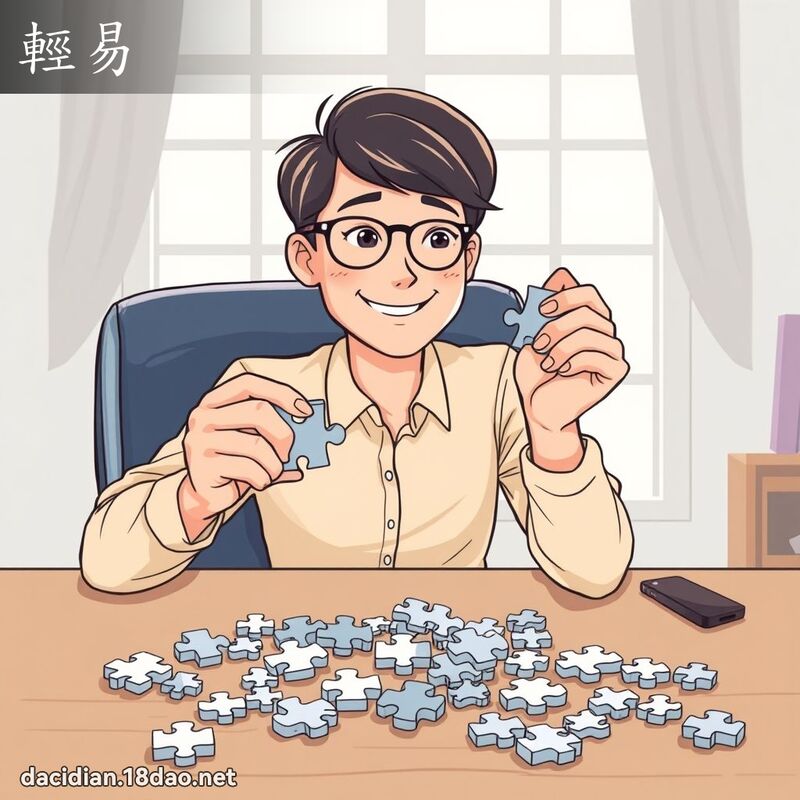 轻易 - 国语大辞典配图