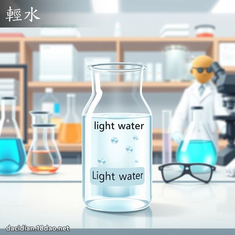 轻水 - 国语大辞典配图