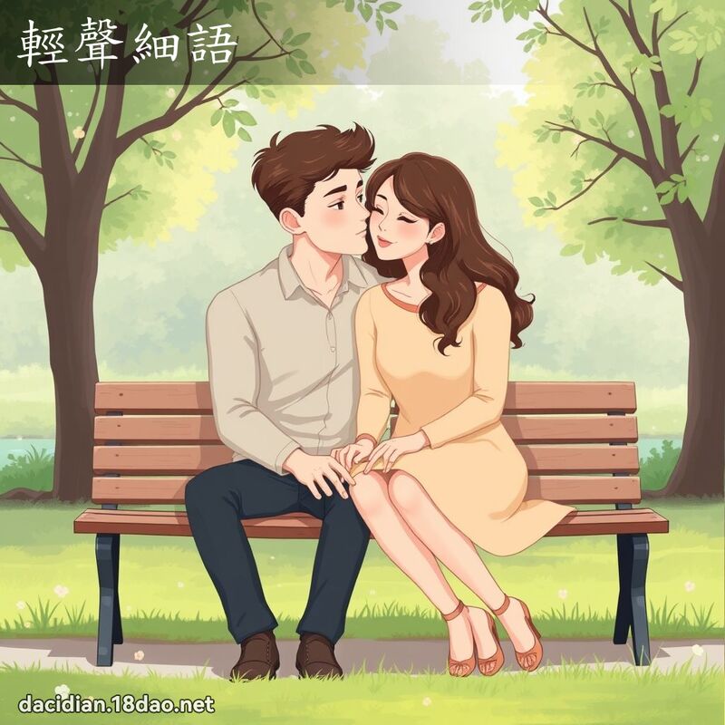 轻声细语 - 国语大辞典配图