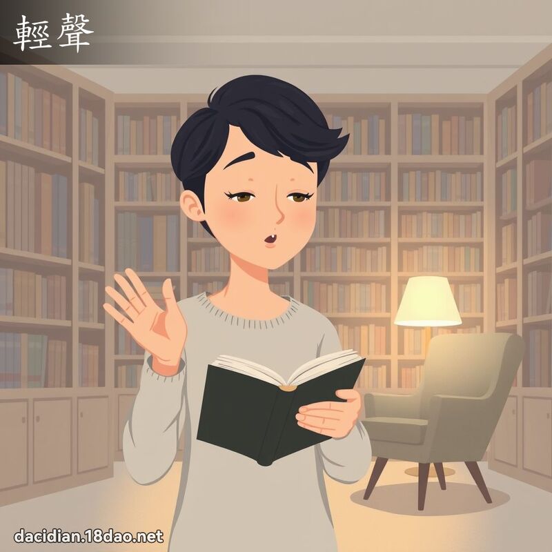 轻声 - 国语大辞典配图