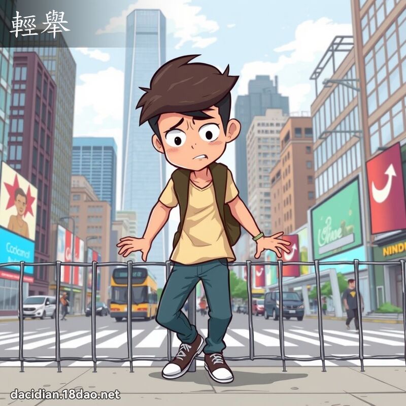 轻举 - 国语大辞典配图