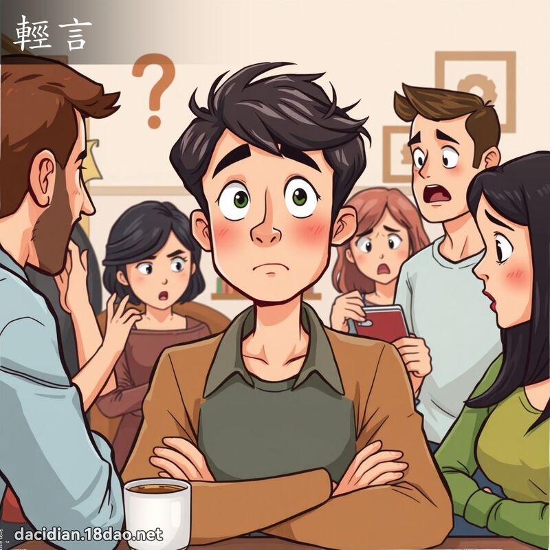轻言 - 国语大辞典配图