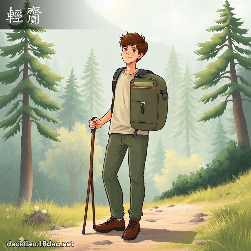 輕齎 - 國語大辭典配圖