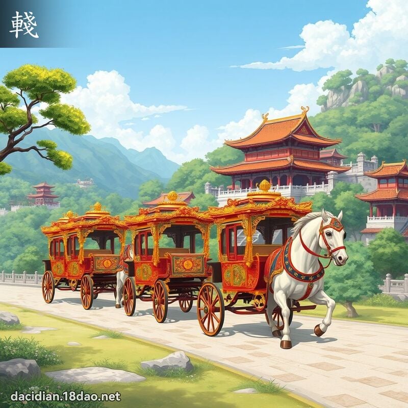 輚 - 國語大辭典配圖