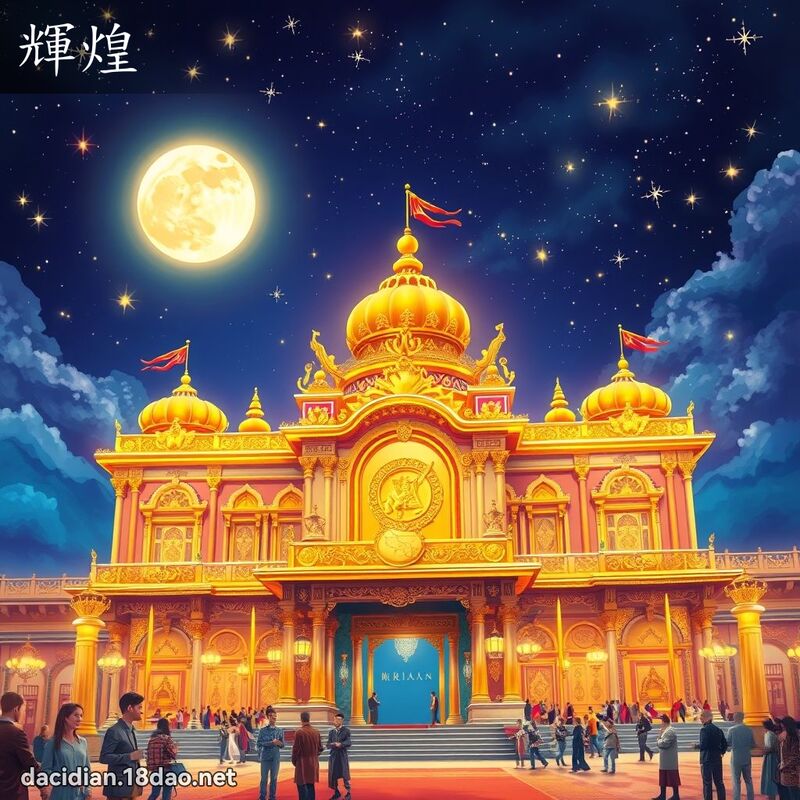 辉煌 - 国语大辞典配图