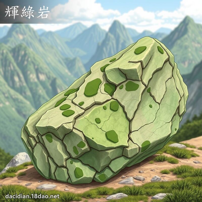 輝綠岩 - 國語大辭典配圖